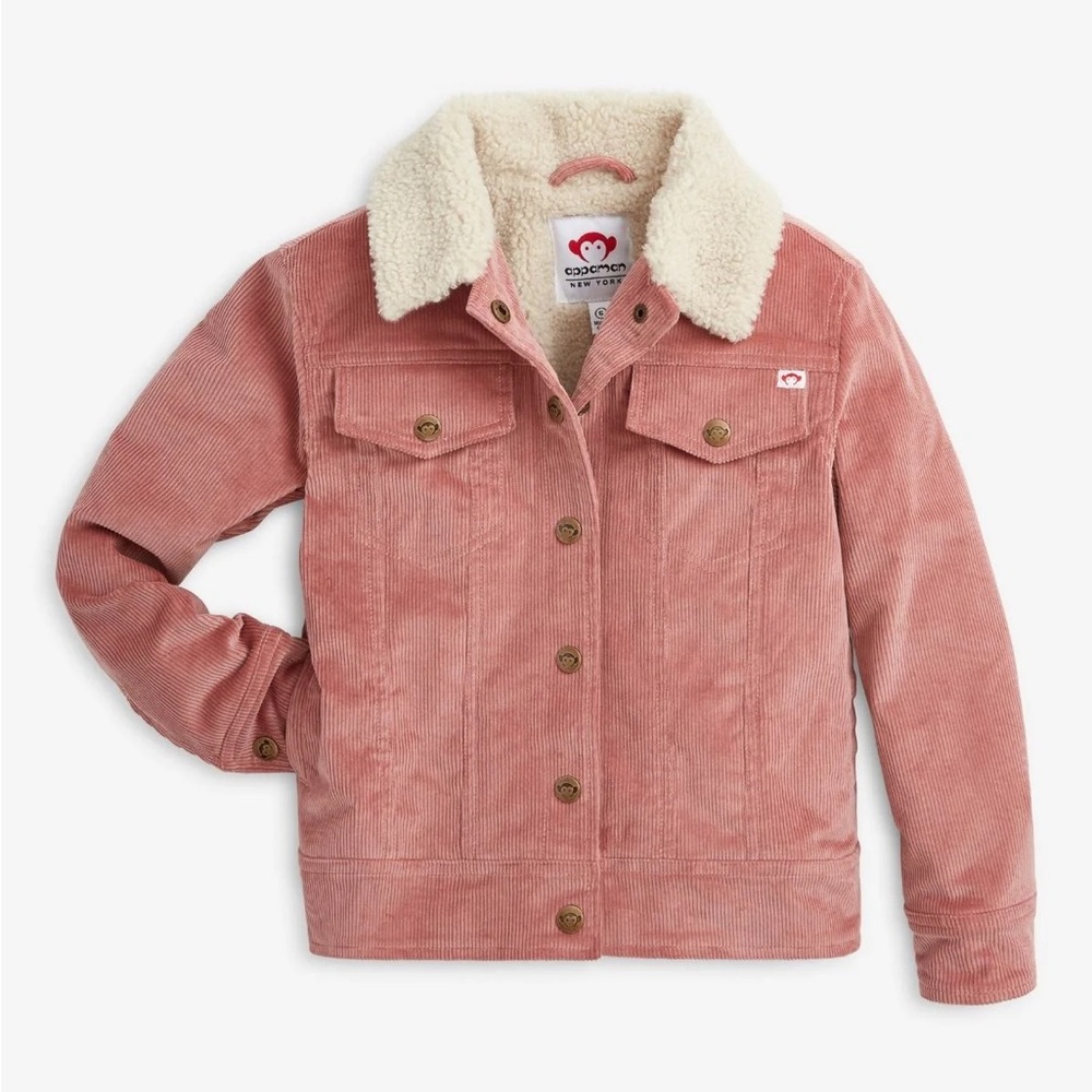 Appaman Dusty Rose Barbour Cord Jacket